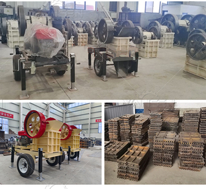 Щековая дробилка vansen каменная ДРОБИЛЬНАЯ МАШИНА Портативная дробилка щековая дробилка - Product Image 5