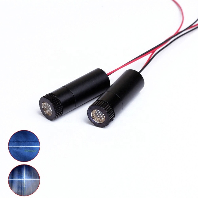 D12X45mm Focusable 780nm 808nm 830nm NIR 1mW--200mW High Power Near Infrared Line/Cross Line Laser Diode Module 15~110 Degree