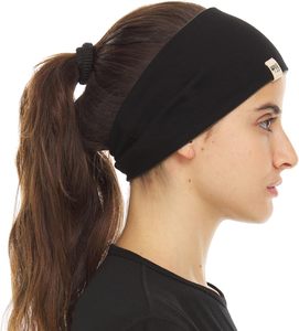 Banda <span class=keywords><strong>para</strong></span> <span class=keywords><strong>el</strong></span> sudor con logo, diadema deportiva personalizada <span class=keywords><strong>para</strong></span> correr y hacer ejercicio, 100% elegante <span class=keywords><strong>lana</strong></span> merino, banda reversible <span class=keywords><strong>para</strong></span> la cabeza unisex - Product Image 2
