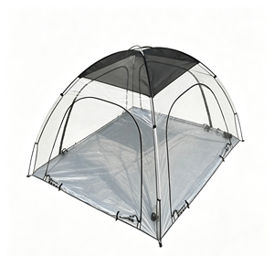 Weatherproof Warm Transparent PVC Four-Season Portable Outdoor Sun Room Multi-Functional One Bedroom Camping <b>Tent</b> 180X130x160cm - Product Image 2