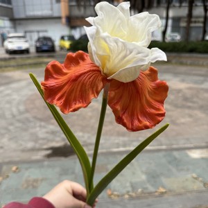 Fleurs d'<span class=keywords><strong>iris</strong></span> artificielles en EVA à 1 tête, style <span class=keywords><strong>jardin</strong></span>, pour la décoration <span class=keywords><strong>de</strong></span> mariages, événements et maisons (vente en gros) - Product Image 6