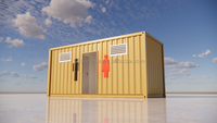 Conteneur modulaire Mobile, toilettes portables, conteneur d'expédition, salle de bain publique à vendre