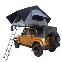 Tente de toit souple imperméable pour 2 à 3 personnes, camping sur toit de SUV, voyage en plein air