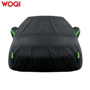 Funda para Auto Woqi para Chevrolet Corvette C3 C4 C5 C6 C7, Impermeable, Protección Exterior, Material Peva Negro, Tallas SMLXL - Product Image 4