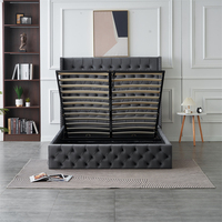 Chaise-lit moderne de salon de beauté, ensemble canapé de marque blanc royal, meubles à cadre unique, divan, lit de luxe king size