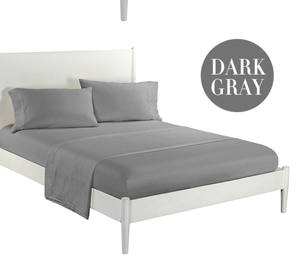 Ensemble de Lit 4 Pièces Style Microfibre Taille <span class=keywords><strong>King</strong></span> 100% Polyester Tissu Microfibre Biologique 90g/m² en Promotion - Product Image 4