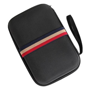 กระเป๋าเก็บฮาร์ดไดรฟ์ EVA ฮาร์ดเคสสีดำสากลสำหรับอุปกรณ์อิเล็กทรอนิกส์ 3C อุปกรณ์เสริมดิจิตอลเครื่องชาร์จสายเคเบิลข้อมูลหูฟัง - Product Image 4
