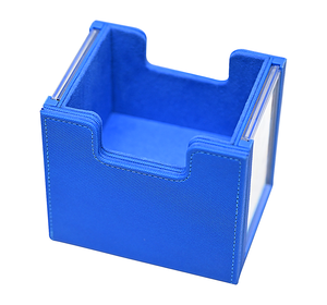 Caja Magnética Portátil Rectangular Moderna de Cuero para Cartas de Juego con Bandeja Extraíble para Dados, para Cartas Coleccionables - Product Image 3