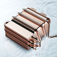 Chauffe-eau sans réservoir au gaz naturel de type équilibré avec échangeur de chaleur en cuivre, classe énergétique A, pour une utilisation dans toute la maison