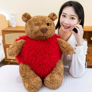 Simpatico topolino imbottito in borsa verde peluche, adatto per la casa giocattoli di peluche, regali di festa per ragazzi e ragazze - Product Image 6