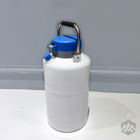 Cylindre de gaz azote liquide Yds 35L en alliage d'aluminium blanc, garantie 1 an, récipient cryogénique Dewar, composant de réservoir sous pression