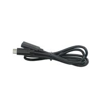 USB 2.0 Typ C Stecker auf Buchse Verlängerungskabel Kupferleiter PVC-Isolierung Schnelles Laden & Datensynchronisationskabel