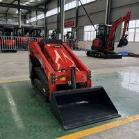 Vertikaler Hublader SMT-XC1100 Mini-Raupenlader mit Rutschfestem Raupendesign für Villenhof-Renovierung und Kleinbauernhof-Konstruktion