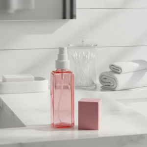 Flacon pulvérisateur cosmétique en plastique noir givré carré de 30 ml, 50 ml, 120 ml pour le soin de la <span class=keywords><strong>peau</strong></span>, <span class=keywords><strong>lotion</strong></span> pour le visage et le corps - Product Image 6