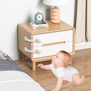 Verrou de sécurité pour armoire, protection bébé, sangle adhésive flexible pour la sécurité des enfants à la maison - Product Image 4