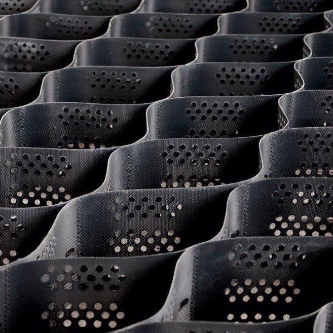 Factory Supply Gravel Stabilizer Grid Mud Grid Anti Slip Road Driveway Roadbed Construction Retaining Wall Soil Stabilization · image 4