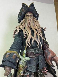 Statua in Silicone di Davy Jones <span class=keywords><strong>dei</strong></span> <span class=keywords><strong>Pirati</strong></span> <span class=keywords><strong>dei</strong></span> <span class=keywords><strong>Caraibi</strong></span> a Grandezza Naturale, Qualità Museale, Ultra Realistica - Product Image 6