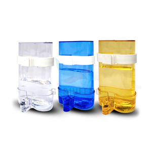 Nuevo diseño, accesorios para pájaros de alta calidad, comedero para loros, dispensador de agua para pájaros, uso automático, <span class=keywords><strong>bebedero</strong></span> de agua para aves de corral - Product Image 4
