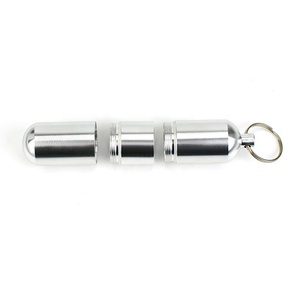 Biểu Tượng Tùy Chỉnh Du Lịch Di Động Nhôm Kim Loại Túi Thuốc Hộp <span class=keywords><strong>Container</strong></span> Tự Làm Khoang Y Học Không Thấm Nước Thuốc Bao Bì Hộp - Product Image 5