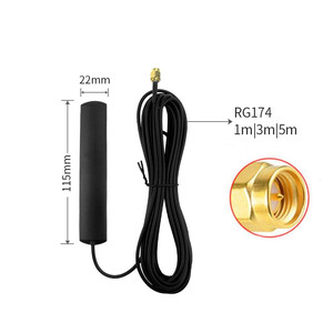 Échantillon Gratuit d'Usine - Antenne Patch Adhésive 433mhz 868mhz GSM WIFI 4G 1m avec Connecteur SMA / Fakra - Product Image 1