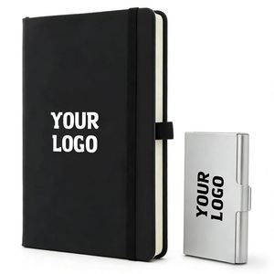Personalized Wholesale Business Promo Gift Note <b>Books</b> A6 A5 Pu Leather Elastic Band Hardcover Journal Notebook With Logo - Product Image 1