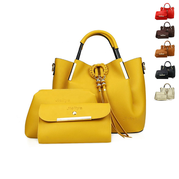 Заводская цена Guangzhou Pu Набор сумок, сумки оптом Набор сумок, Африканский 3 в 1 сумка Se