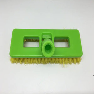 Brosse de nettoyage pivotante à main en PP écologique avec poils durs, brosse à balai en plastique pour le nettoyage des sols et des carreaux - Product Image 5