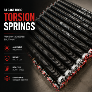 Garage <b>Door</b> Torsion <b>Spring</b> Residential Adjustable Durable Garage <b>Door</b> <b>Springs</b> Cones High Cycle Replacement Kit - Product Image 1