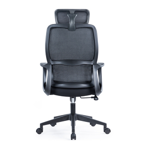 Venta directa de fábrica, silla ejecutiva de malla con respaldo alto, Oficial giratorio ajustable, silla de oficina para personal sentado - Product Image 5