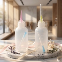 Flacon à embout Luer Lock de 30 ml, 50 ml, 100 ml et bouchon, flacon compressible en LDPE avec bouchon à aiguille pour usage industriel