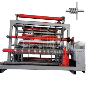 Automatic Fixed Knot Cattle Fence Making Equipment/hinge Joint Field Fence Machine