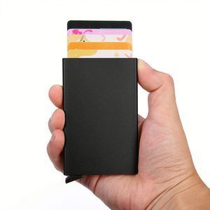 Monedero de Viaje Antirrobo con Logotipo Personalizado al <span class=keywords><strong>Mejor</strong></span> Precio de Fábrica, Monedero <span class=keywords><strong>para</strong></span> Hombre con Protección RFID, Tarjetero de Aluminio Metálico <span class=keywords><strong>para</strong></span> Hombre - Product Image 3
