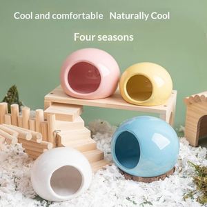 Nouveau Nid de Repos en Céramique pour Hamster, Refroidissant, Toutes Saisons, pour Petits Animaux, Maison-Cache pour Dormir - Product Image 4