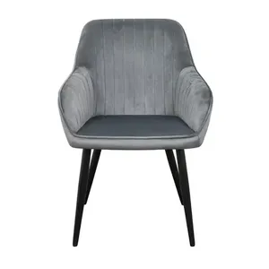 Stylish Modern Leather and <b>Metal</b> Dining <b>Chair</b> for Contemporary Interiors Stylish Modern Leather and <b>Metal</b> Dining <b>Chair</b> for Conte - Product Image 2