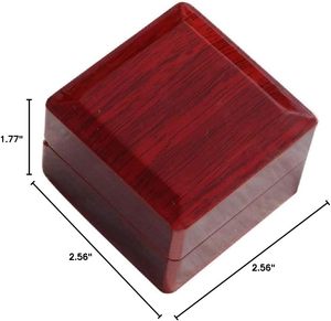 Exhibición <span class=keywords><strong>de</strong></span> <span class=keywords><strong>madera</strong></span> <span class=keywords><strong>de</strong></span> Un solo anillo <span class=keywords><strong>de</strong></span> <span class=keywords><strong>madera</strong></span> para anillos <span class=keywords><strong>de</strong></span> boda Grabado <span class=keywords><strong>Mr</strong></span>. & <span class=keywords><strong>Mrs</strong></span>. Lettering Ring Bearer Box para Display Personal - Product Image 5