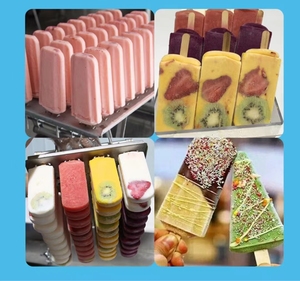 ตู้แช่แข็ง<span class=keywords><strong>4</strong></span>แม่พิมพ์เครื่องทำไอศกรีมแท่งสำหรับการค้า - Product Image 5