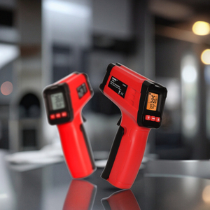 مقياس حرارة صناعي عالي الدقة بالأشعة تحت الحمراء C6021/C6022، مصنوع من مادة ABS، شاشة LCD بإضاءة خلفية، وقت قياس 0.5 ثانية، لقياس درجة الحرارة - Product Image 6