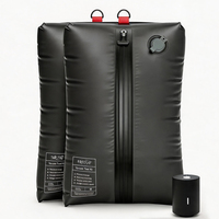 Sac de compression sous vide portable, organisateur de rangement pour vêtements réutilisable pour les voyages et le camping