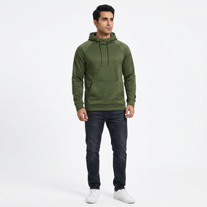 Sweat-shirt à capuche pour homme avec logo personnalisé, épais, uni, pull-over, sweat-shirt uni avec impression personnalisée bon marché, broderie de sweats à capuche - Product Image 1