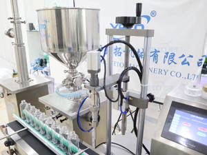 Máquina de llenado de pistón automática de acero inoxidable, pasta de crema cosmética, botella de líquido viscoso, relleno de tarros, jabón de Gel - Product Image 5