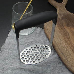 Schiacciapatate in Acciaio Inox, Utensile da <span class=keywords><strong>Cucina</strong></span>, Trituratore Manuale per Verdure, per Casa e <span class=keywords><strong>Cucina</strong></span> - Product Image 2