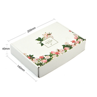 Venta al por mayor corrugado paquete zapato vestido juguete cosmético pliegue envío correo cartón embalaje cajas de papel