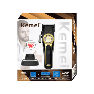 เครื่องตัดผมไร้สาย <span class=keywords><strong>KEMEI</strong></span> รุ่น Km-2373 สำหรับช่างตัดผมมืออาชีพ พร้อมแท่นชาร์จ - Product Image 5