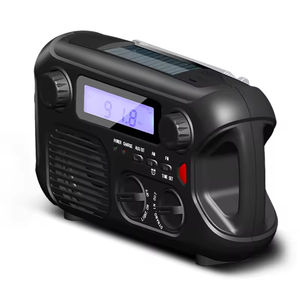 Radio de Emergencia Solar para Exteriores con Manivela, Altavoz Bluetooth de 5000 mAh, Linterna de Emergencia - Product Image 3