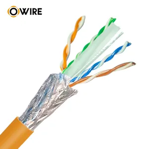 Owire cat 6 lan кабель открытый sstp/sftp cat 6 ftp lan utp кабель с сертификацией