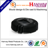 Radiateur de lampadaire LED moulé sous pression de haute qualité, personnalisable, en aluminium, à bon prix