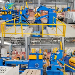 Italy Automatic HF Welding Steel Pipe Making Machine Tube Mill Production Line For Carbon Steel/ Low Carbon Steel
