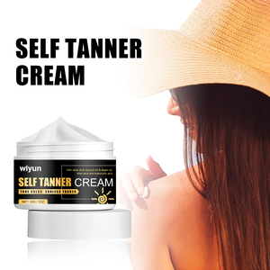 Crema Abbronzante Profonda Wiyun con Oli di Oliva, Cocco e Pinoli per il Corpo, Ideale per l'Abbronzatura in Spiaggia, Aiuta a Ottenere una Pelle Color Bronzo Grano - Product Image 2