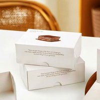 Boîte d'emballage pour gâteau tiramisu avec couvercle, boîte à gâteau à étages, mousse au matcha, pâtisserie cuite, boîtes à emporter pour usage alimentaire