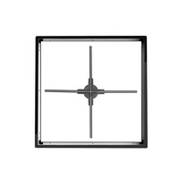 Ventilateur holographique 3D WiFi SANNAN 56 cm |   Mémoire 32 Go et prise en charge des applications mobiles |   Synchronisation multi-unités pour la publicité à grande échelle